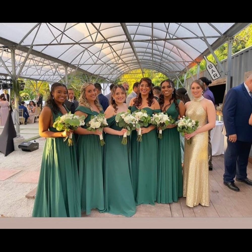 Champagne Bridesmaid/Maid of Honor Dress